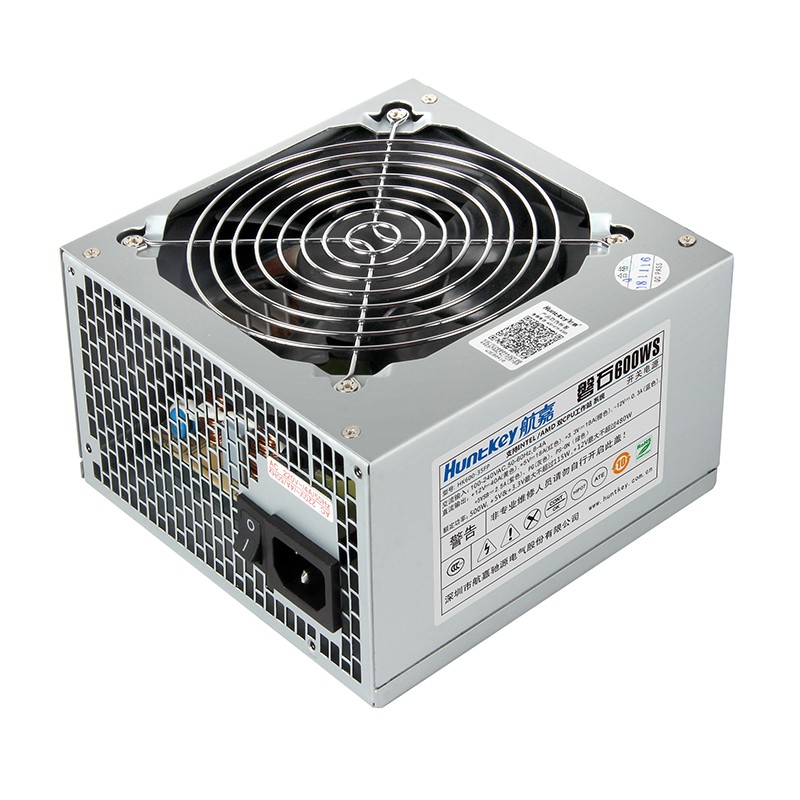 航嘉磐石600WS 服务器电源额定500W 台式机电脑电源