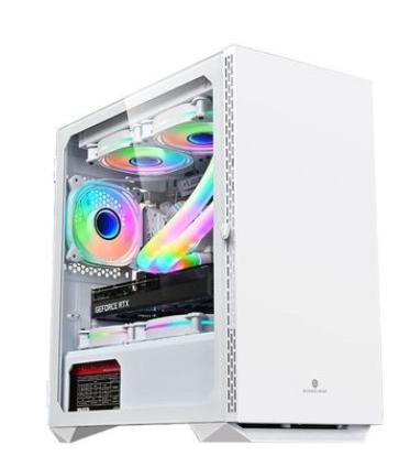 玩嘉 风元素白色 240中板 机箱