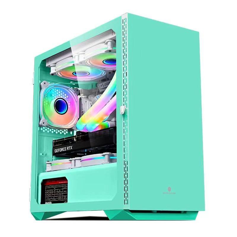 玩嘉 风元素绿色 240中板 机箱