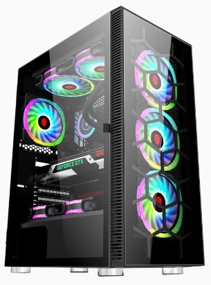 玩嘉 耀光黑色 240大板 机箱