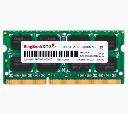 金百达 8G 1600 DDR3笔记本内存条
