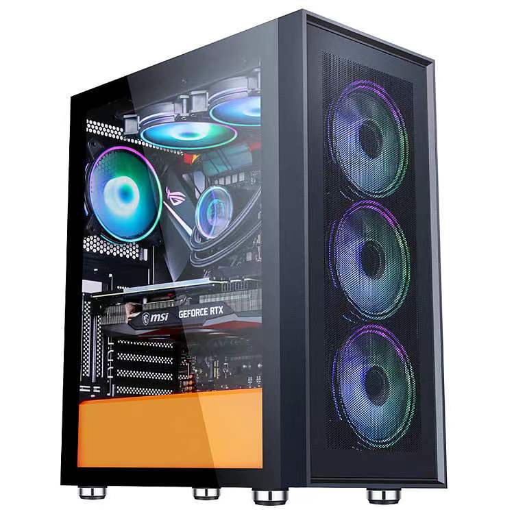 游戏风暴 洛丽塔黑色 机箱