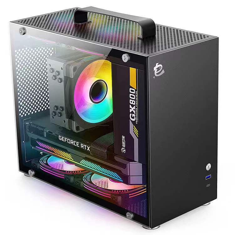 五色鱼 小鱼儿黑色 机箱