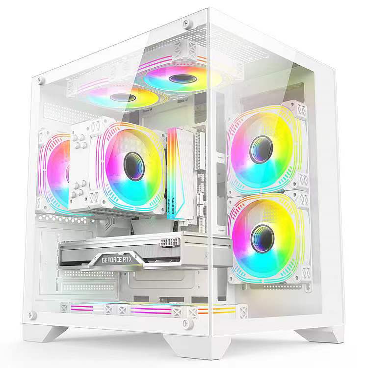 五色鱼 阿房宫 无立柱白色 机箱