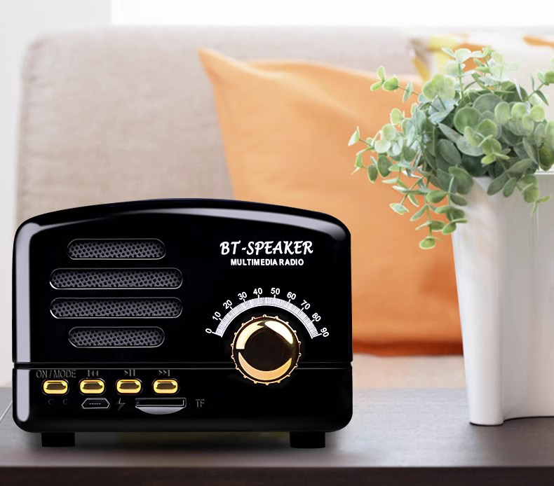 宇时代【BT01黑色】蓝牙音箱