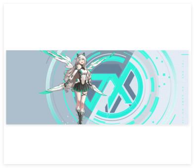 300*700*2.5初音 鼠标垫