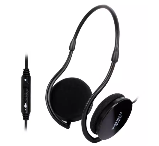 声丽SH-903双孔  黑色后挂耳麦 