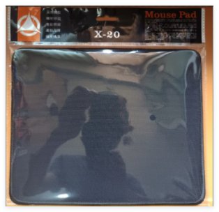 X-20密锁全黑鼠标垫 260*210*4