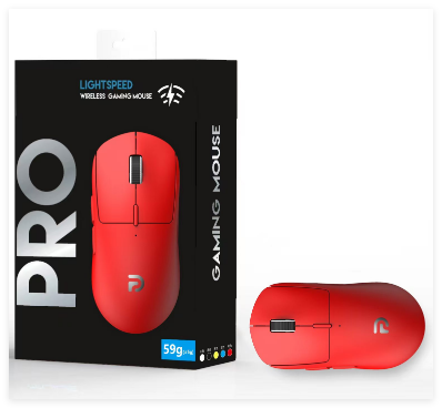 魔界公爵【狗屁王三模PRO红色】蓝牙三模鼠标