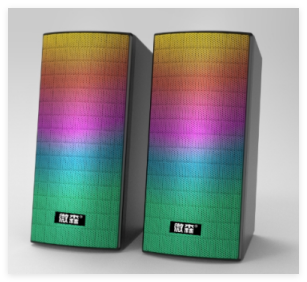 微森A108 蓝牙有线双模七彩音响（可插麦克风耳麦TF卡）