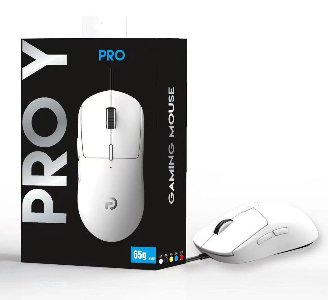 魔界公爵 狗屁王白色PRO Y 游戏鼠标
